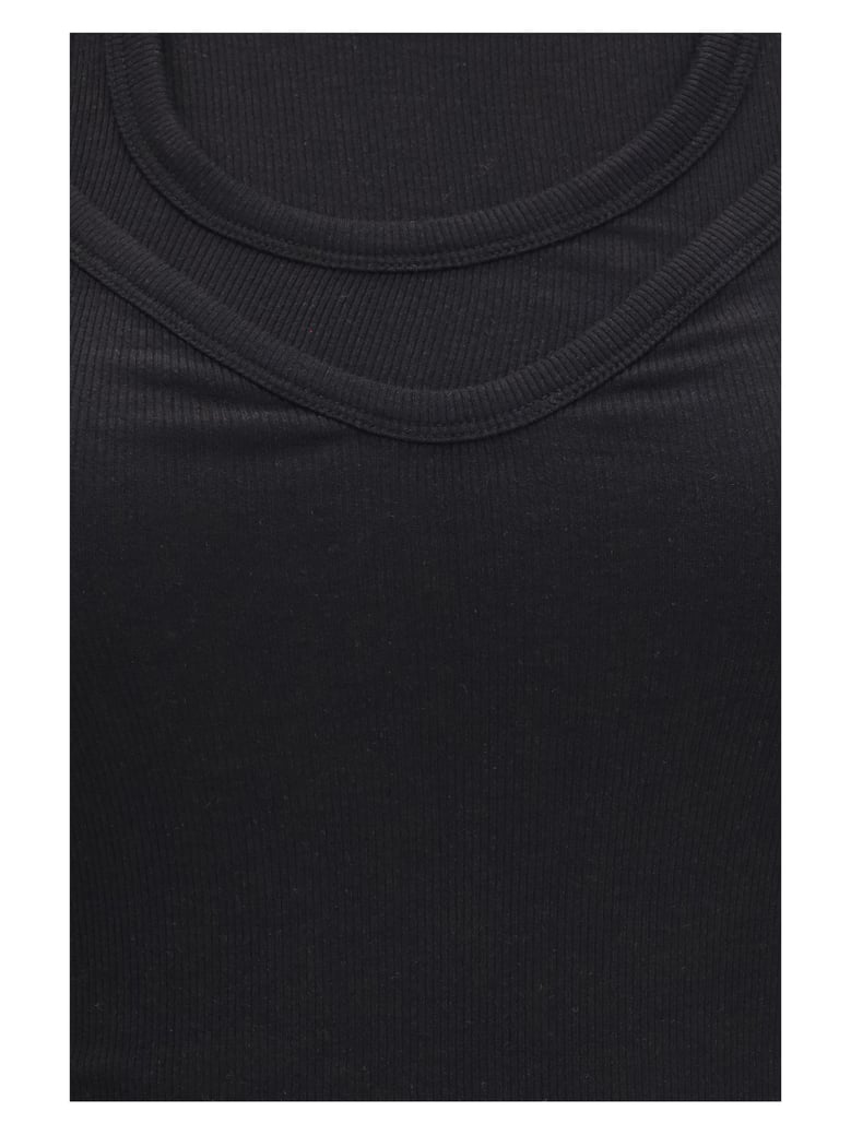 tank top multi-layer all black by Selfnex