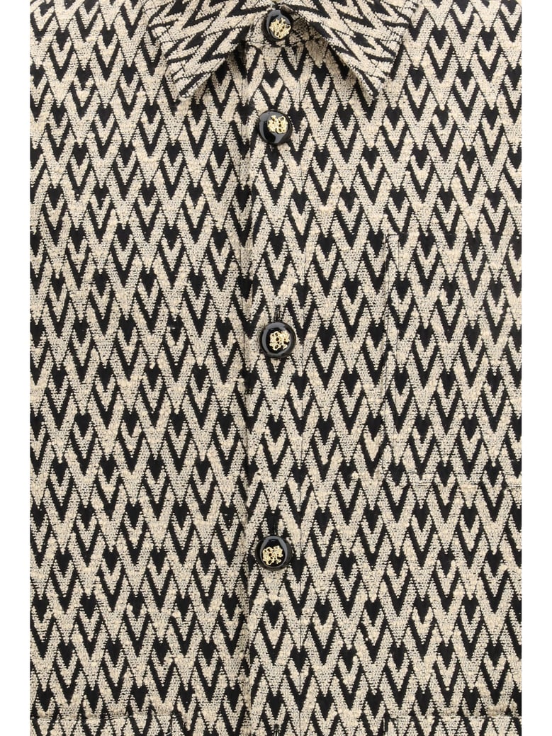 jacket toute la v cotton-jacquard by Selfnex