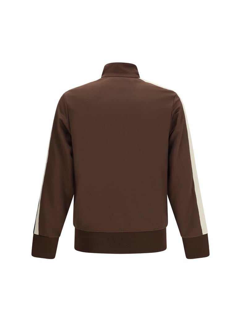 track jacket brown/off-white by Selfnex
