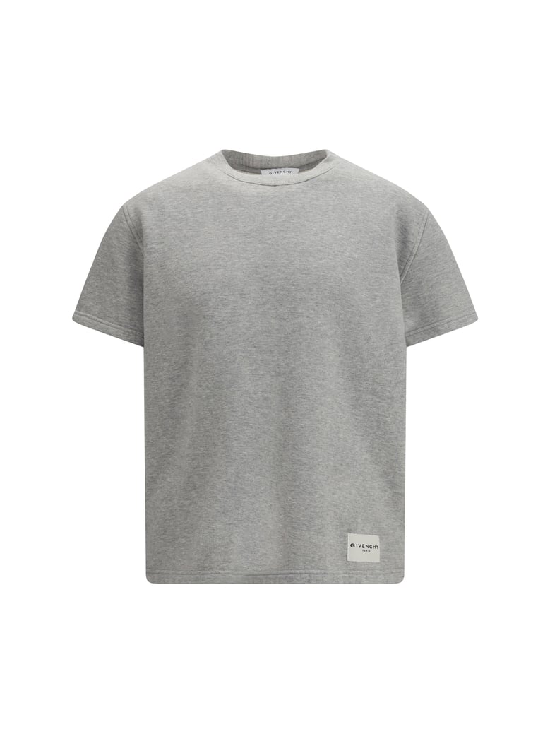 t-shirt light grey melange by Selfnex