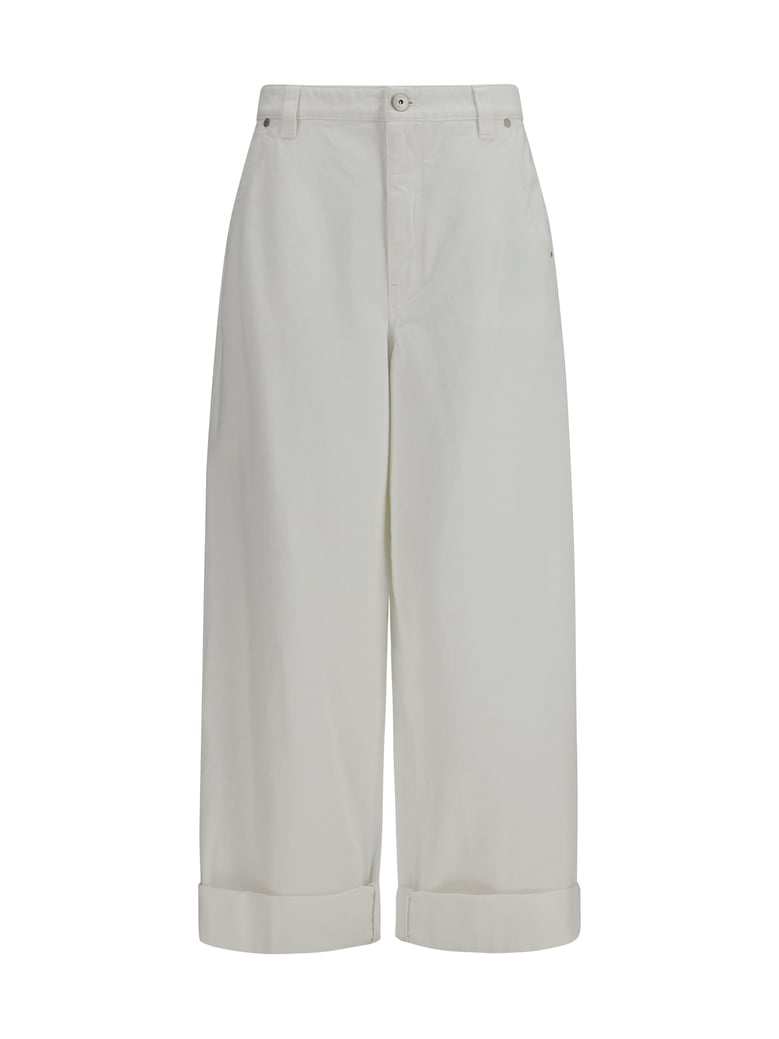 cotton pants natural by Selfnex