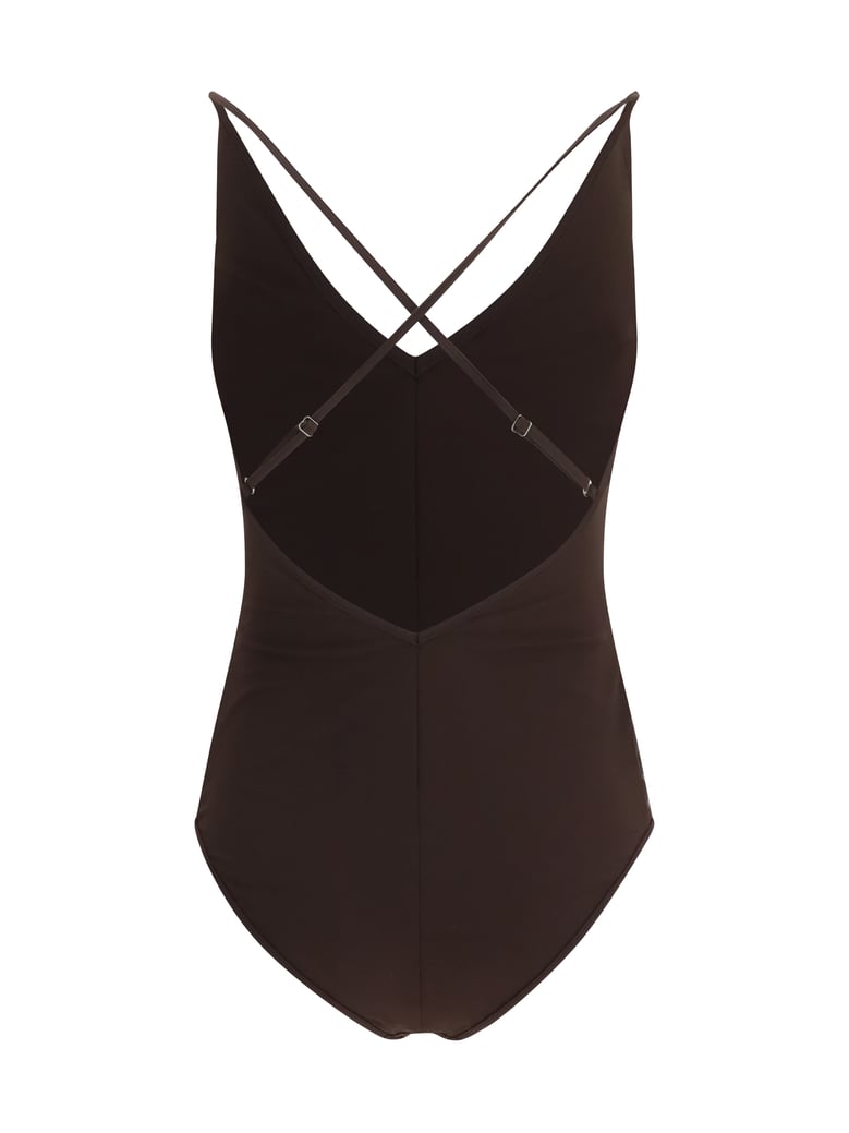 one-piece swimsuit cacao by Selfnex