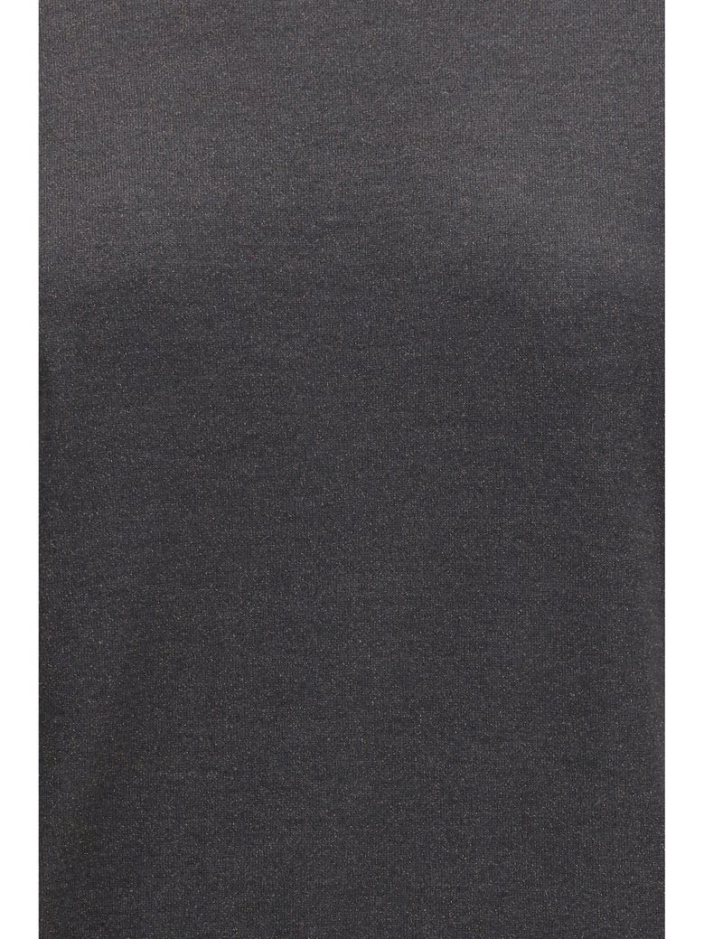 short-sleeve cashmere and silk sweater by Selfnex