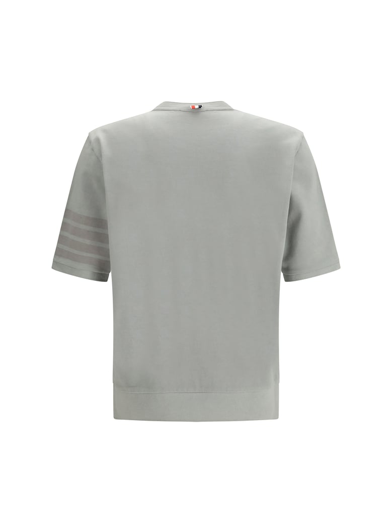 t-shirt 4-bar cotton light grey by Selfnex