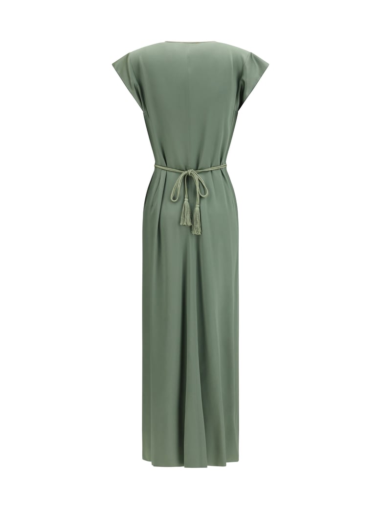 kaftan dress khaki by Selfnex