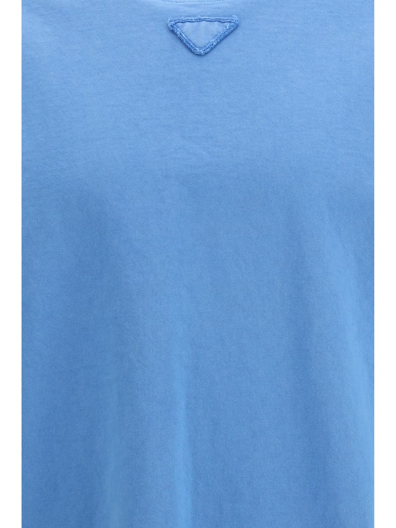 cotton t-shirt light blue by Selfnex