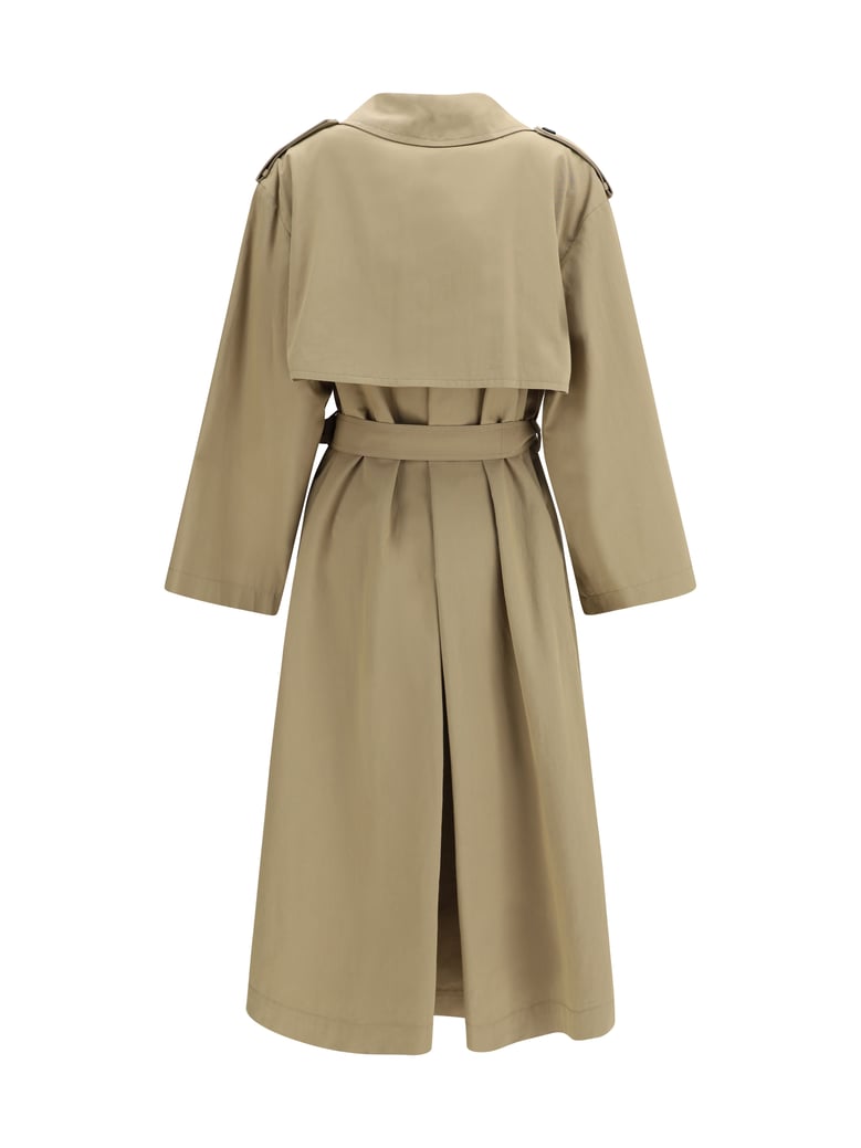 trench coat oversized hazelnut by Selfnex