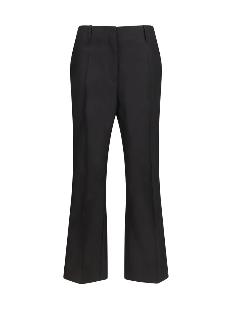 trousers cropped tailored black by Selfnex