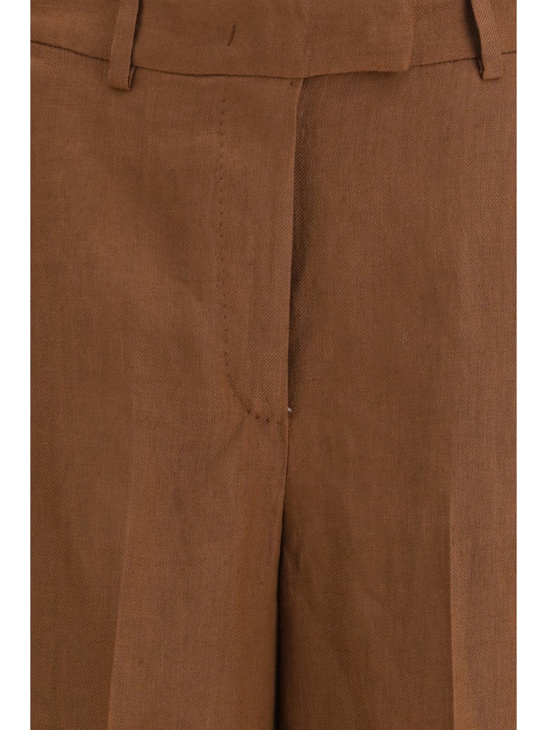 bermuda shorts twill brown by Selfnex