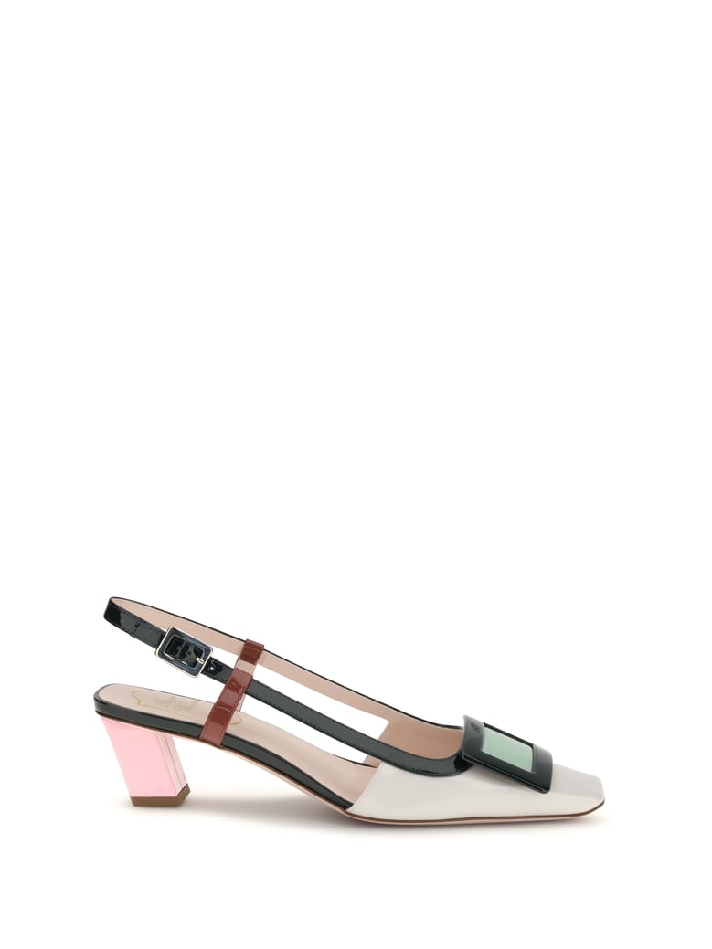 slingback décolleté belle vivier multicolour by Selfnex