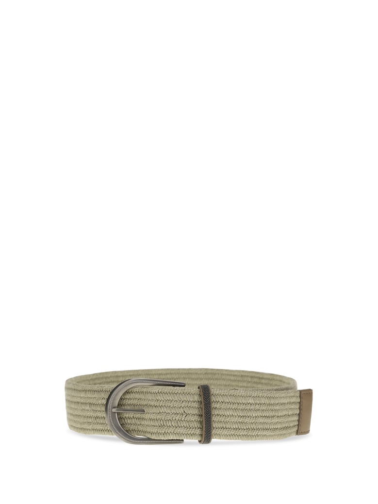 belt shiny loop braided linen by Selfnex