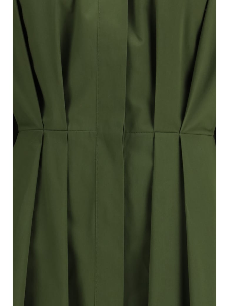 shirt dress poplin khaki by Selfnex