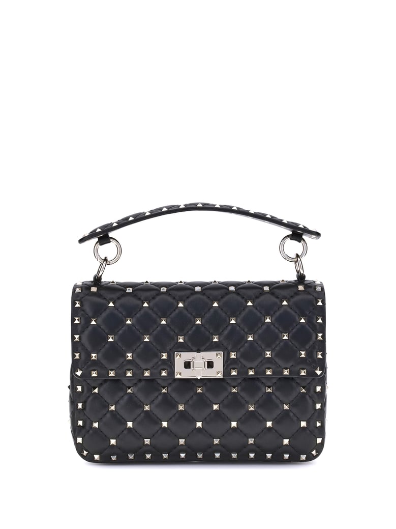 medium shoulder bag rockstud spike black by Selfnex