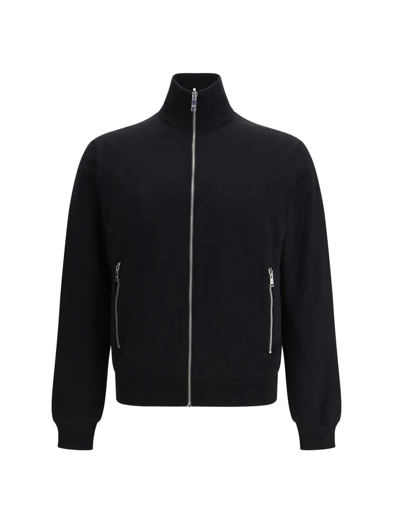 jacket reversible wool & re-nylon black by Selfnex