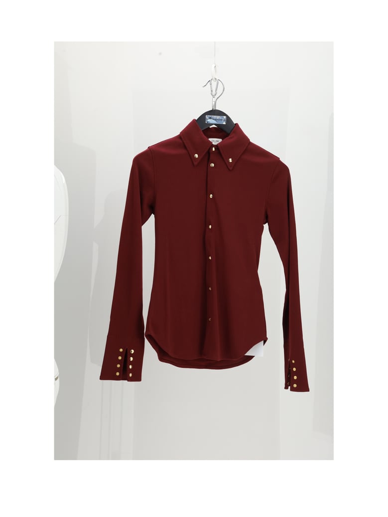 shirt bordeaux by Selfnex