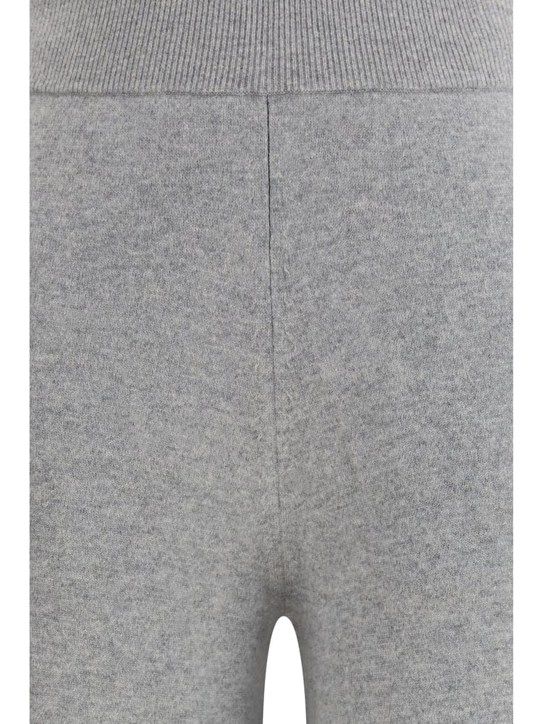 cashmere pants light grey by Selfnex
