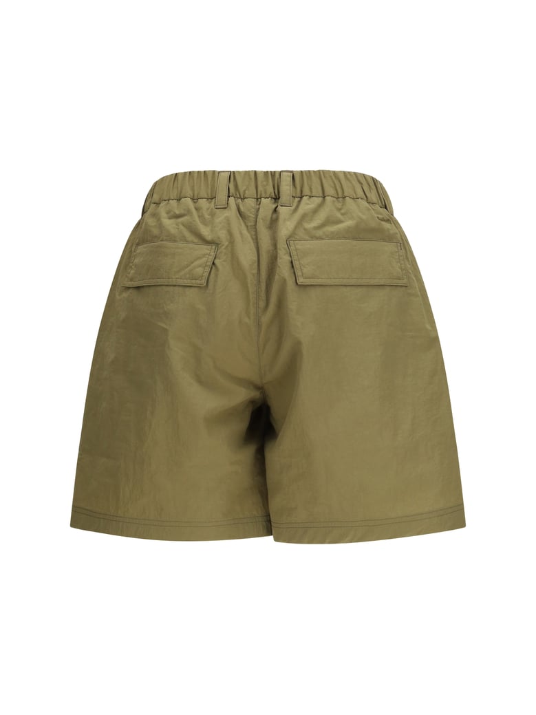 bermuda cargo shorts ultraleggero olive green by Selfnex