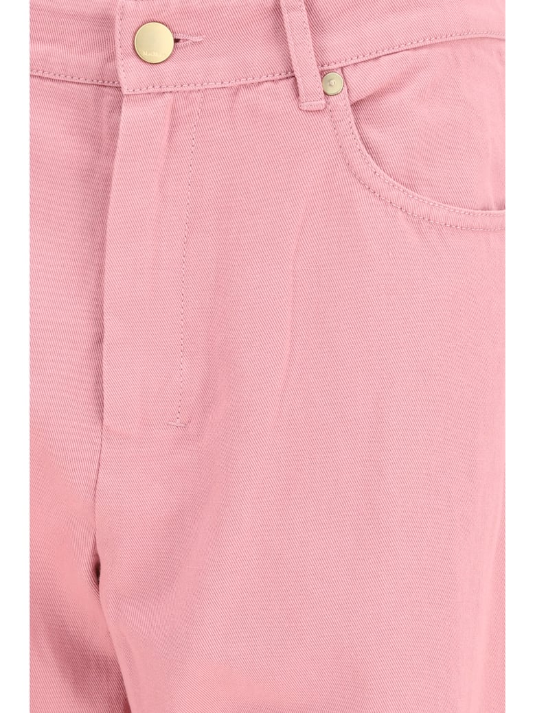 pants peony cotton-linen by Selfnex