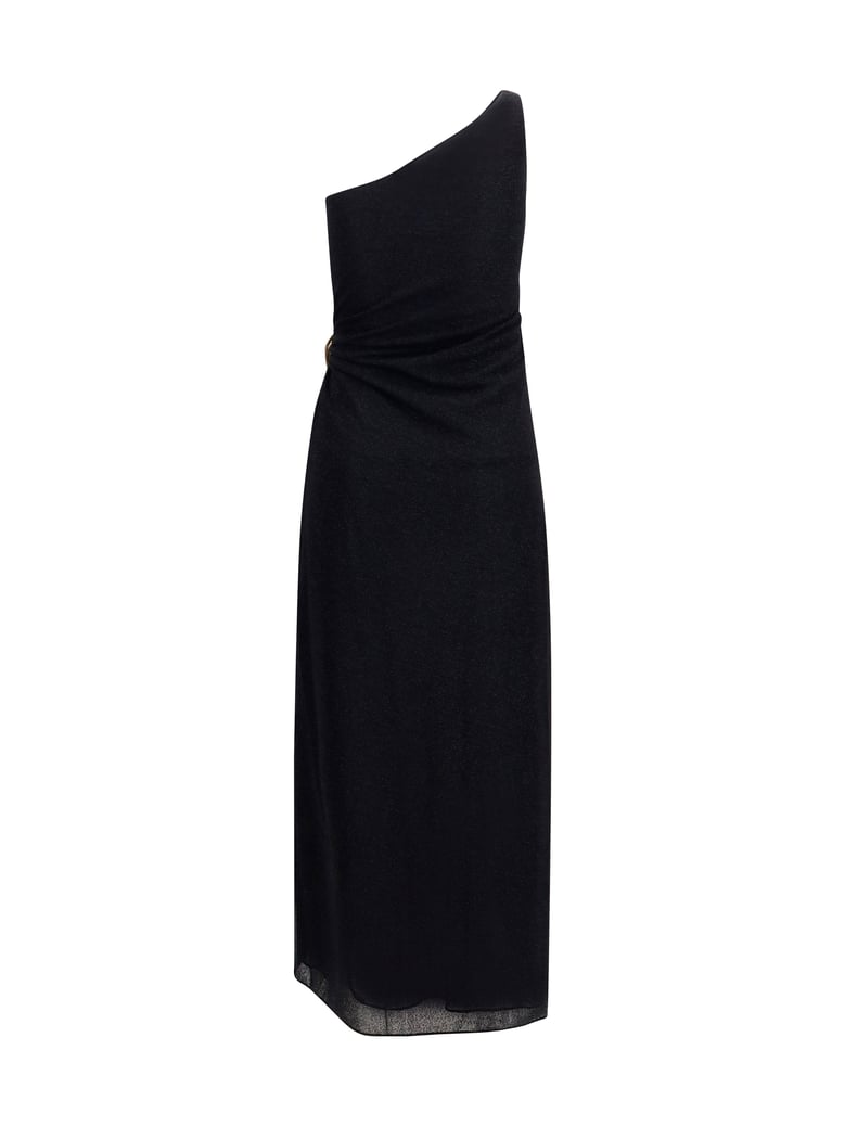 dress lumière one-shoulder black by Selfnex