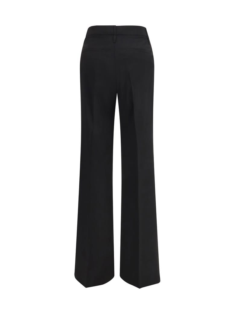 flare pants black by Selfnex