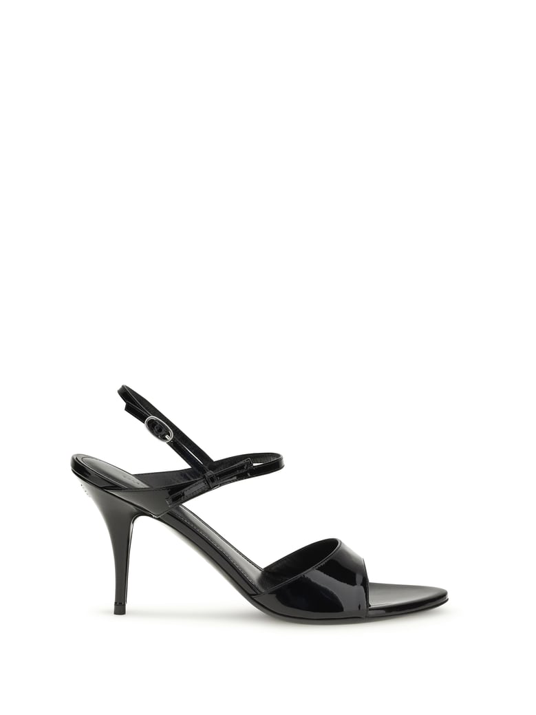 sandals avenue bow black/silver by Selfnex