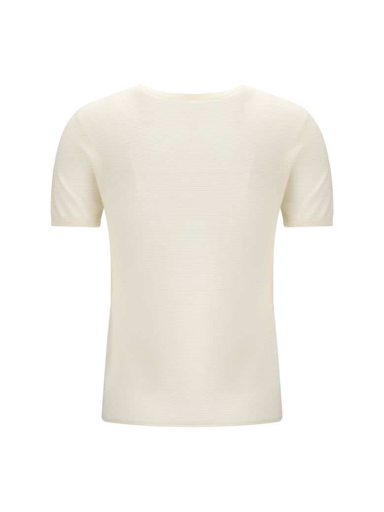 t-shirt ira ivory cashmere by Selfnex