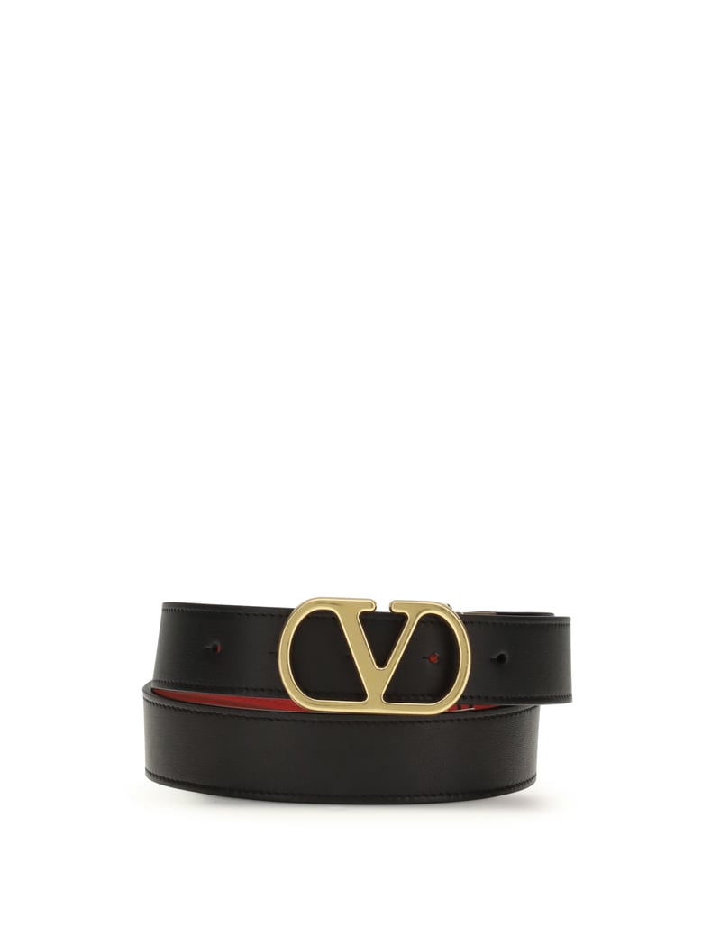 belt vlogo signature black/pure red by Selfnex