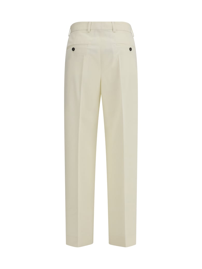 straight-leg pants off-white by Selfnex