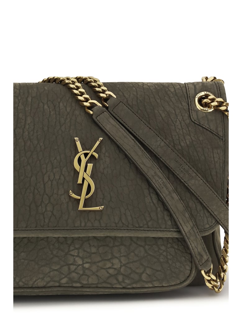 shoulder bag niki lambskin zinc grey by Selfnex