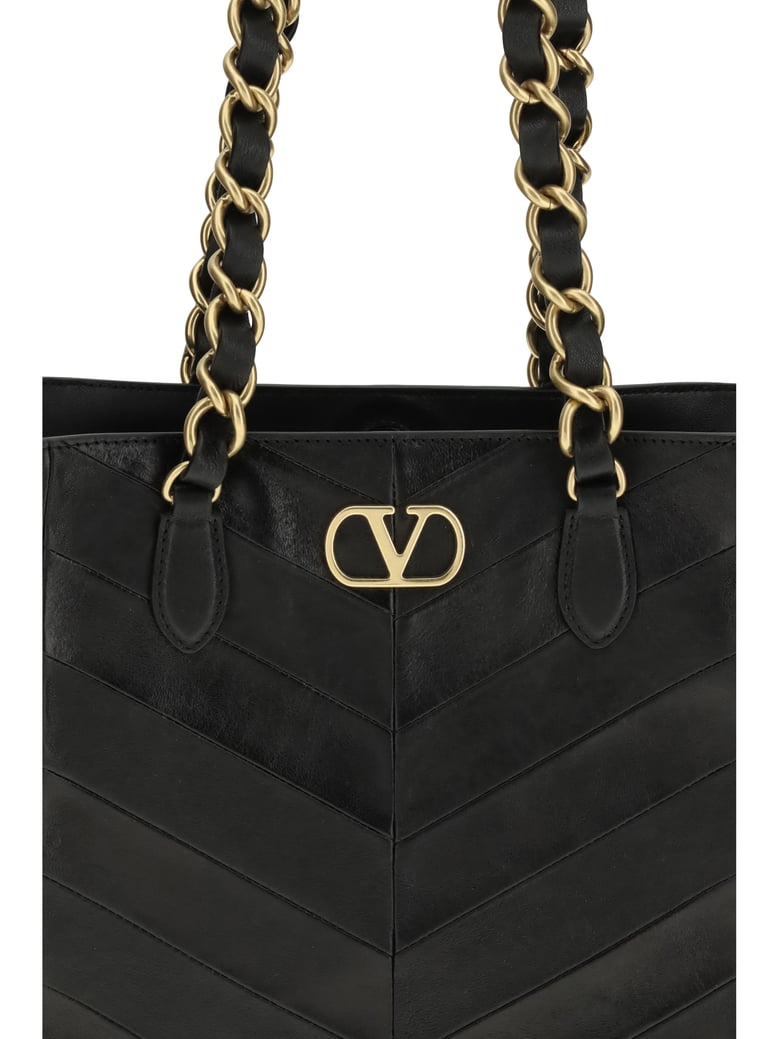 small shopping bag laseine black by Selfnex