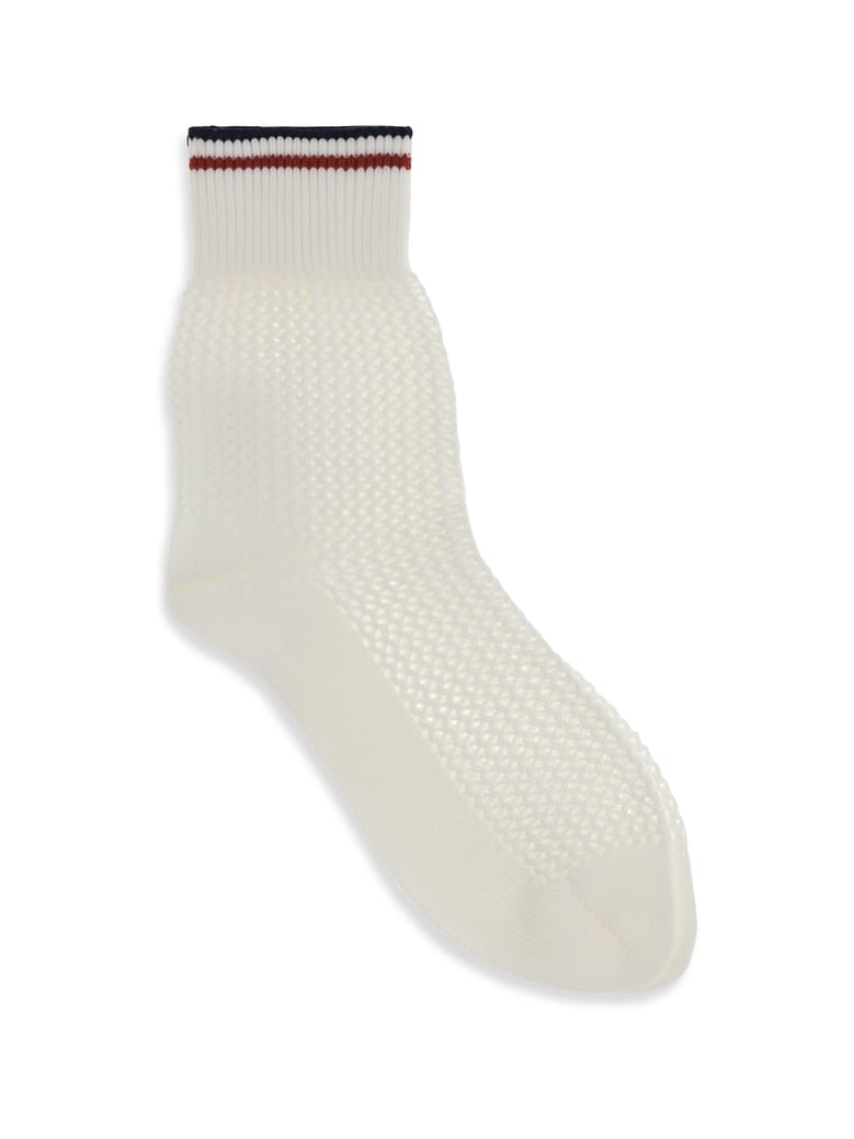 knitted socks white by Selfnex