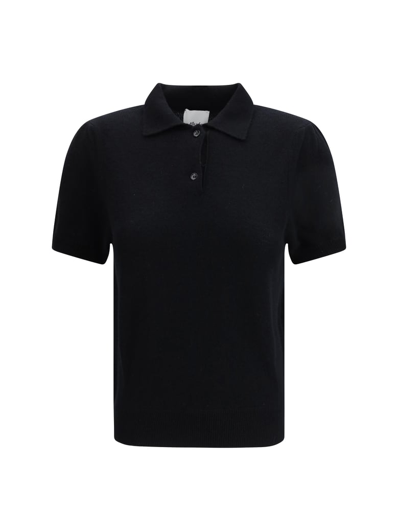polo shirt cashmere black by Selfnex