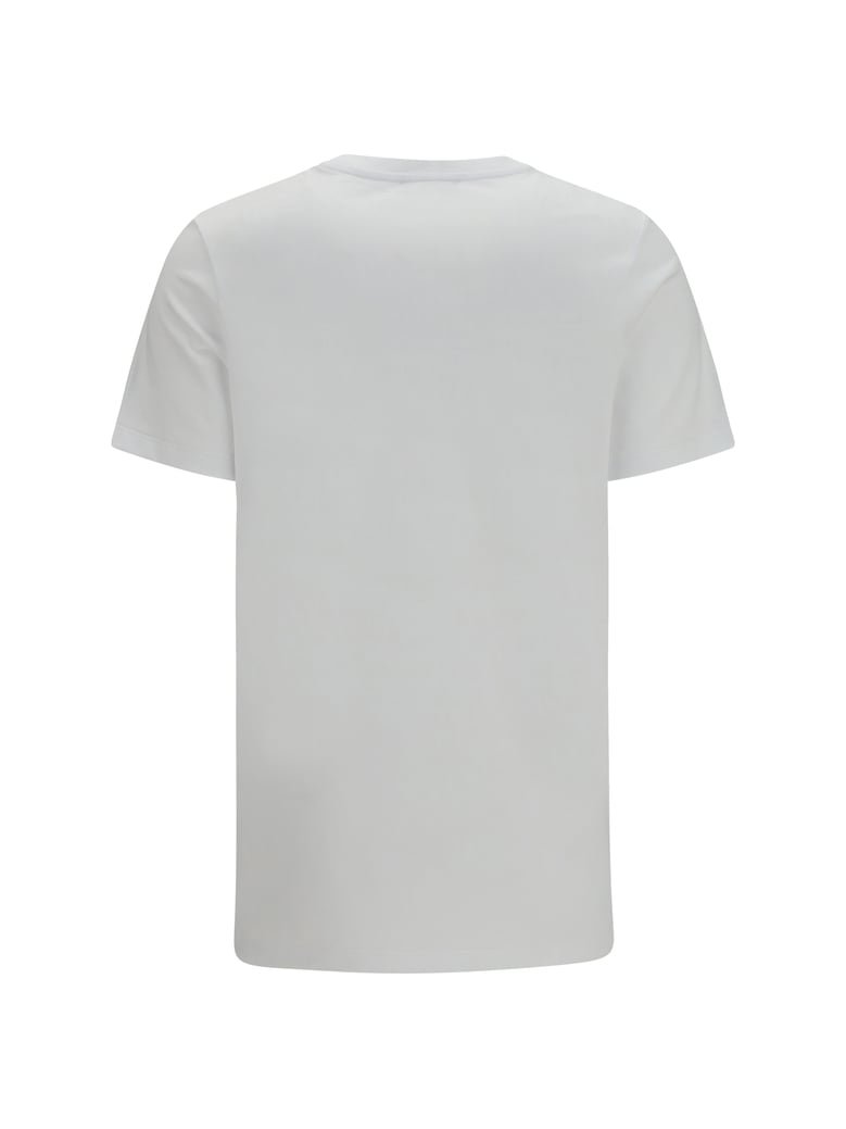 cotton logo t-shirt white/black by Selfnex
