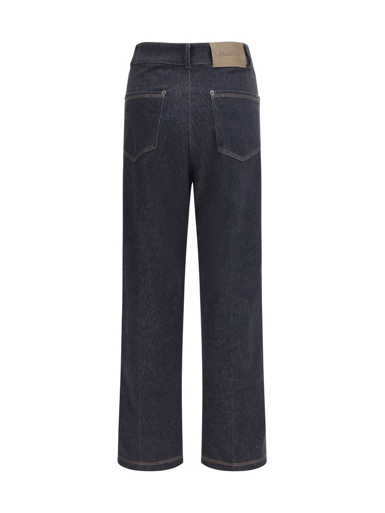 trousers ribes navy blue by Selfnex