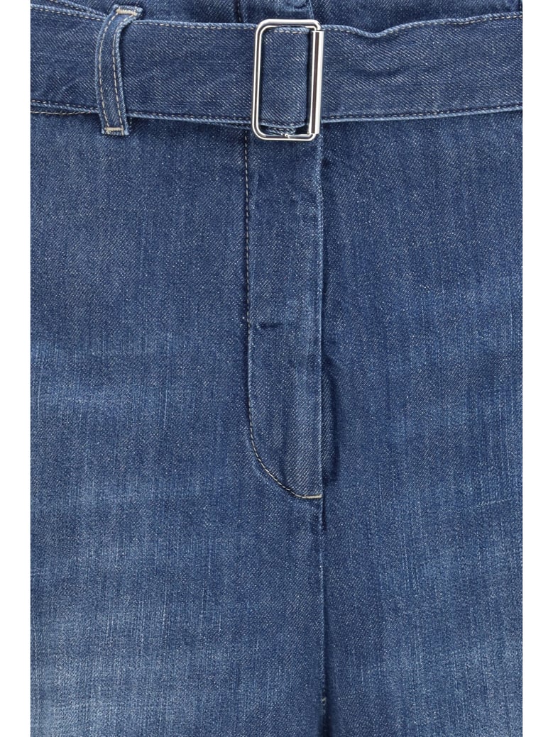 cotton shorts medium blue by Selfnex
