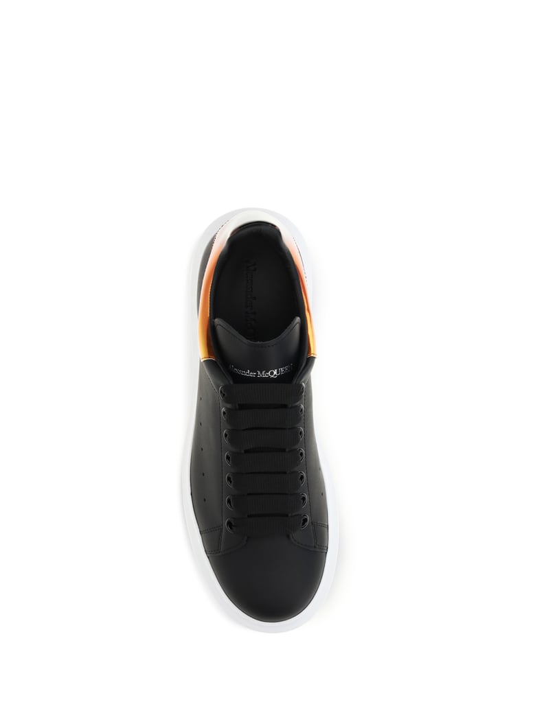 sneakers platform black/orange by Selfnex