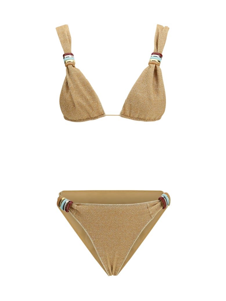 bikini lumière multi ring gold by Selfnex