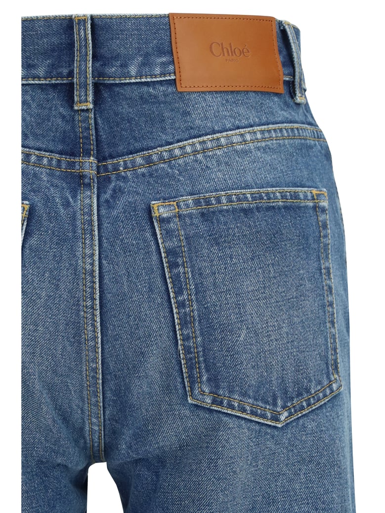 flared jeans faded indigo by Selfnex