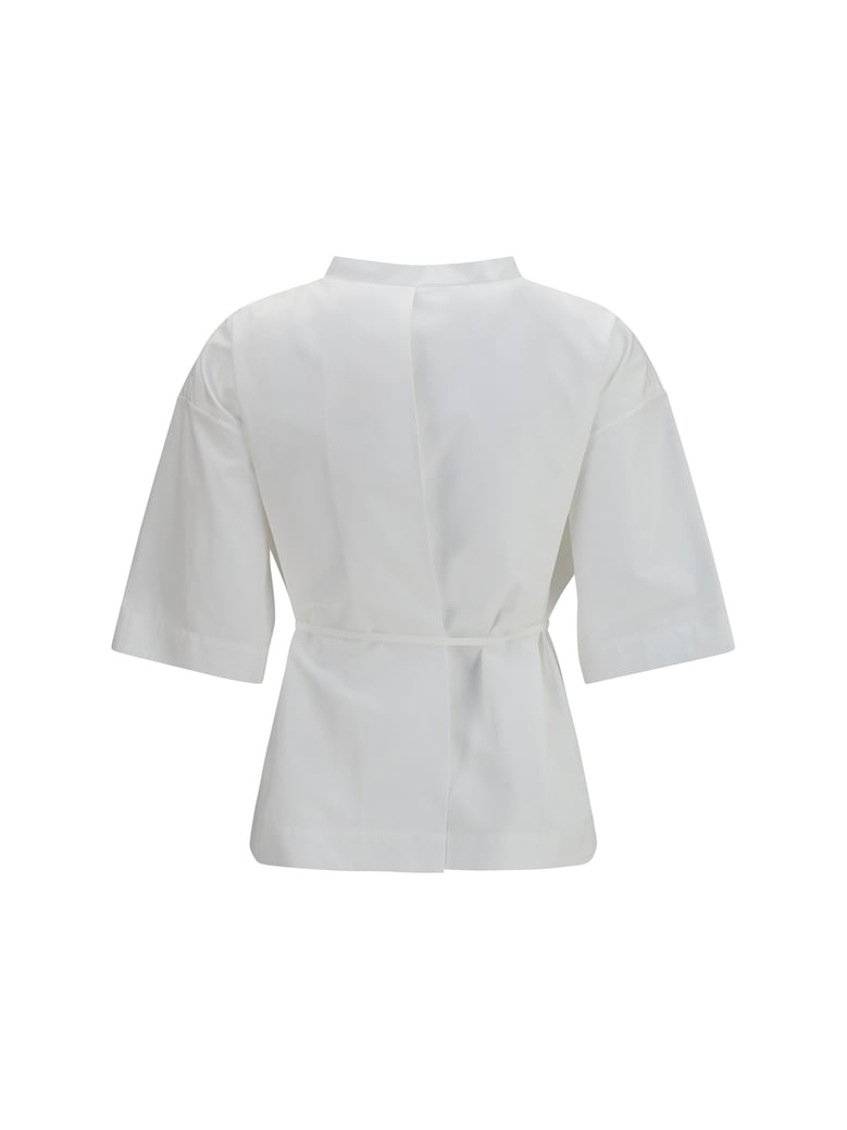 shirt lynn shirt off white by Selfnex