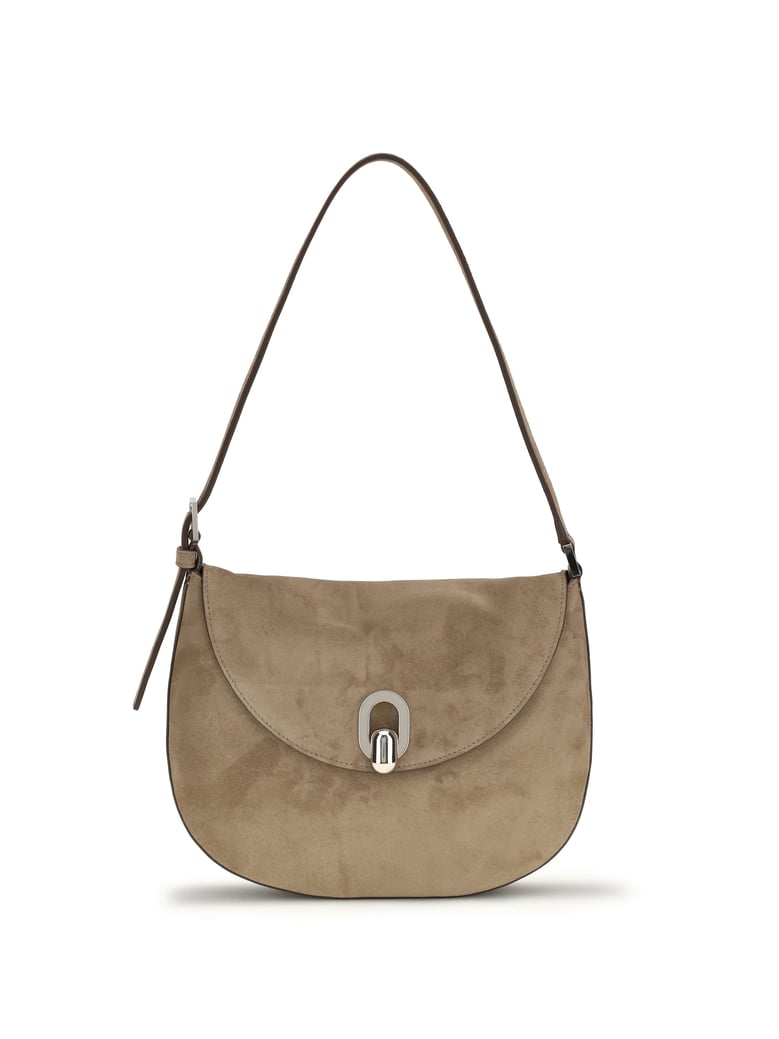 hobo shoulder bag taupe by Selfnex