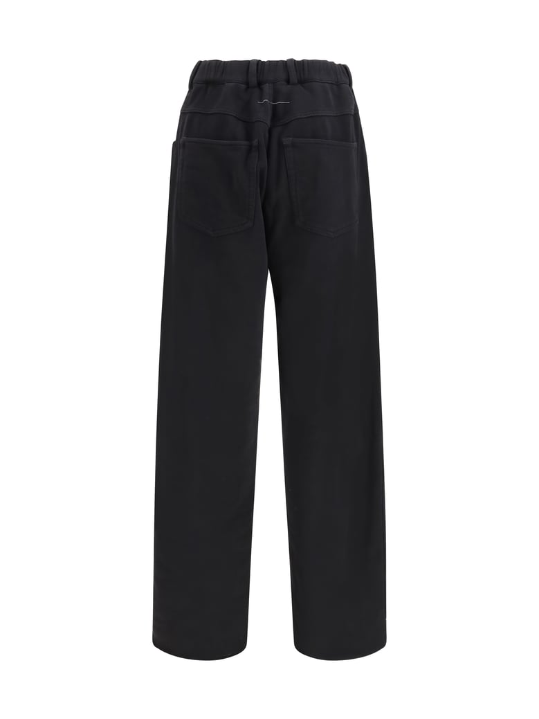 track pants cotton black by Selfnex