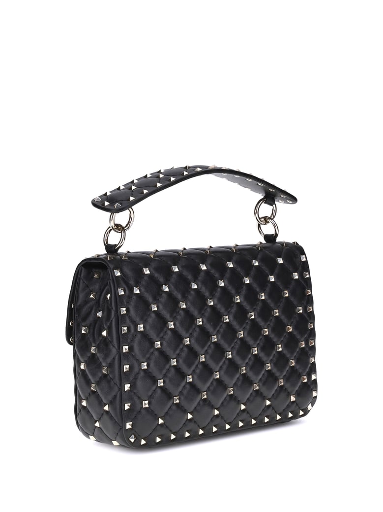 medium shoulder bag rockstud spike black by Selfnex