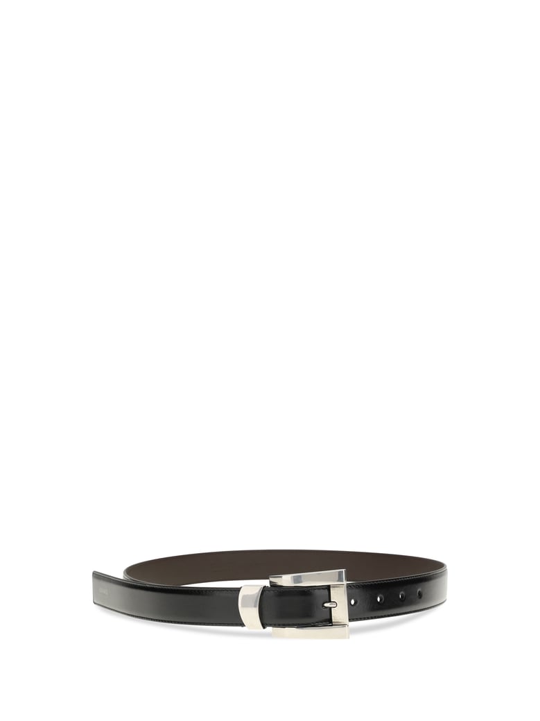 leather belt black by Selfnex