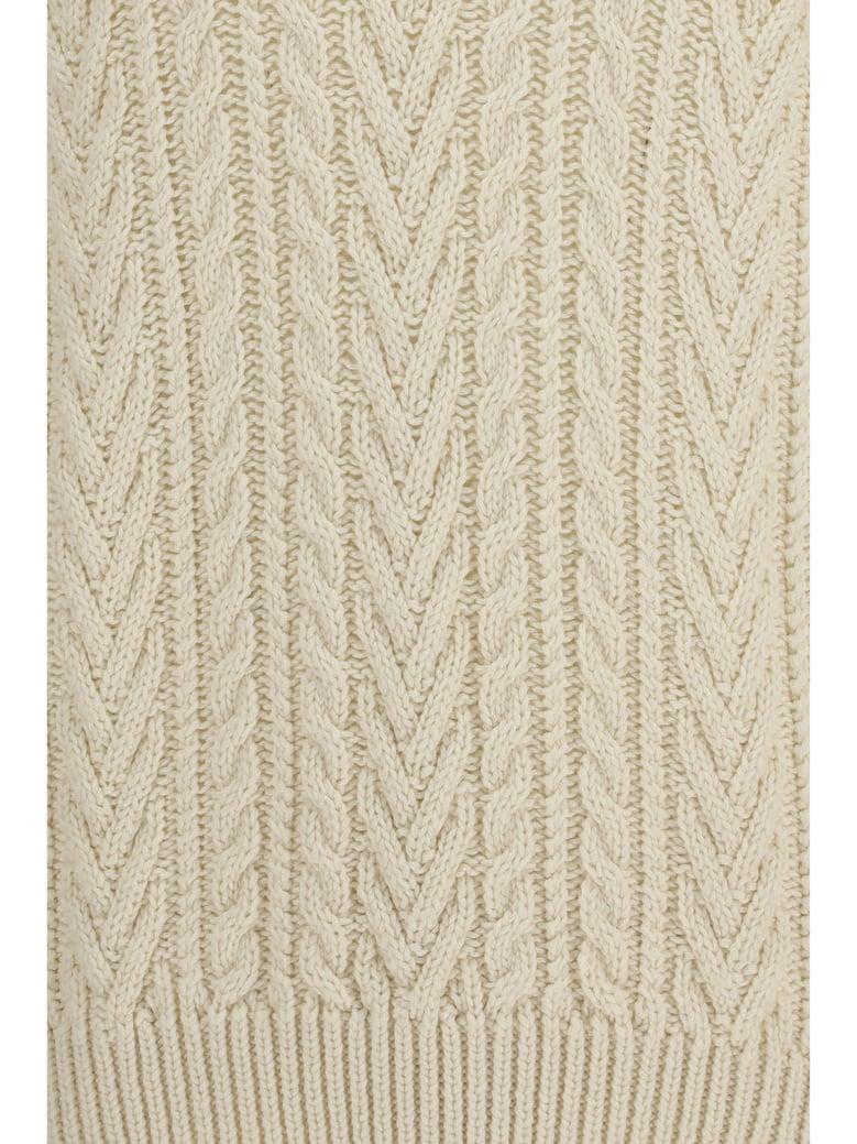 crewneck sweater schooner nougat by Selfnex
