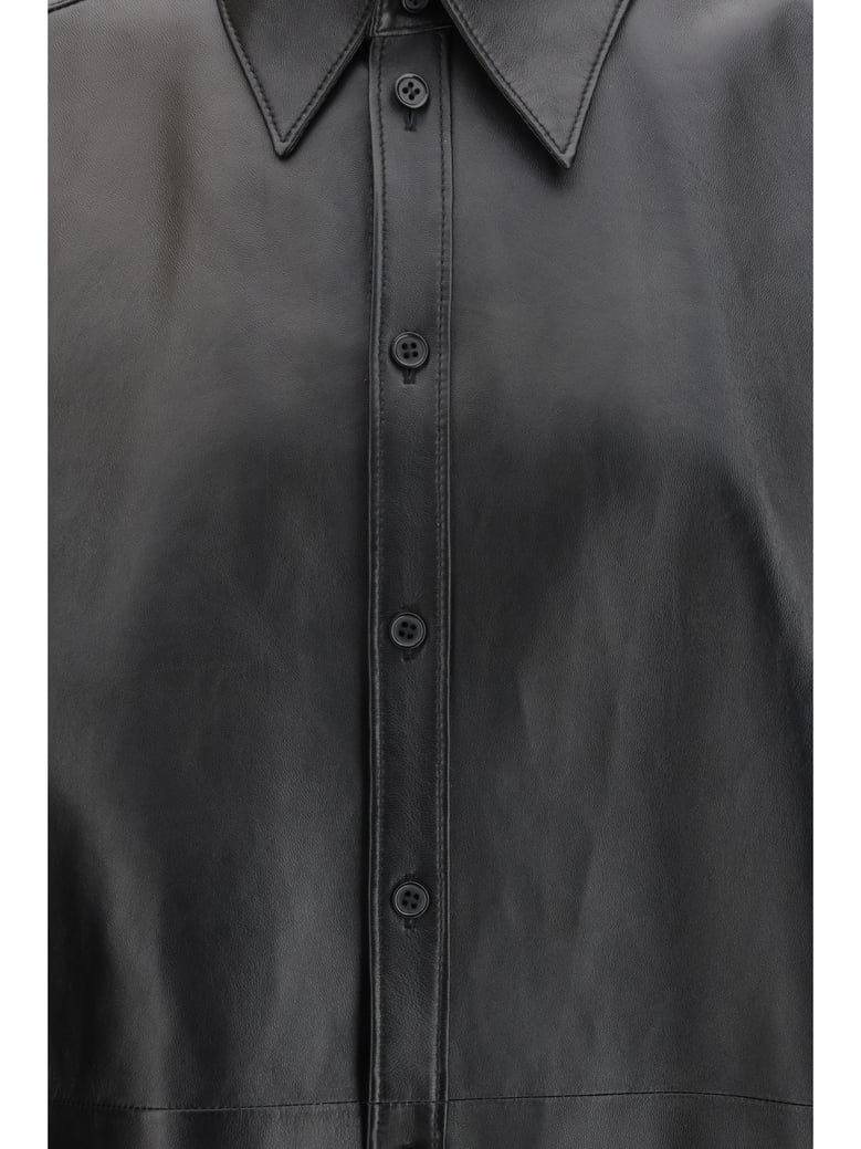 button-up shirt black by Selfnex