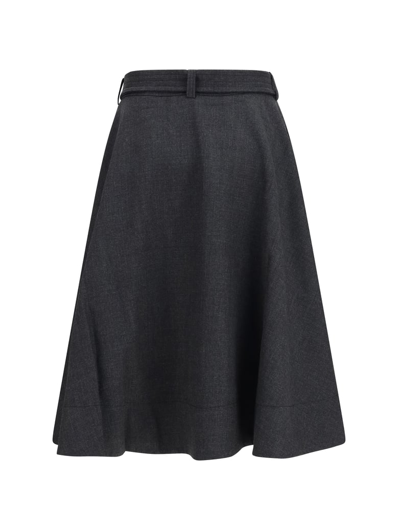 wool wrap skirt phantom by Selfnex