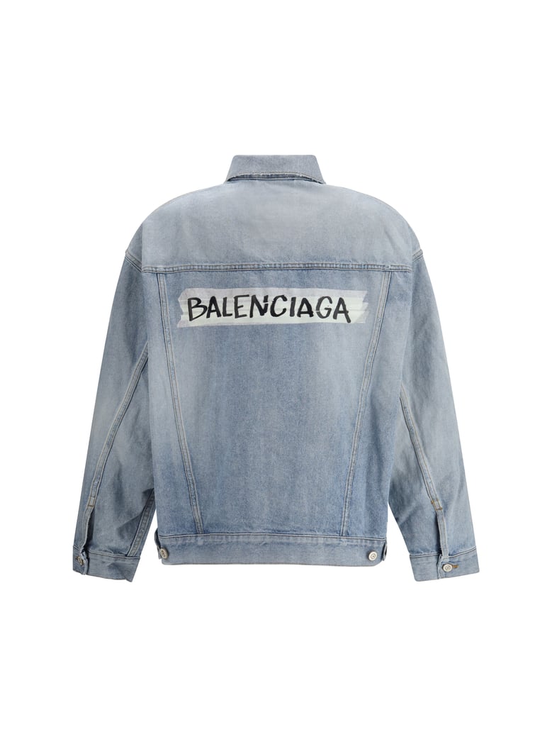 denim jacket dirty light blue by Selfnex