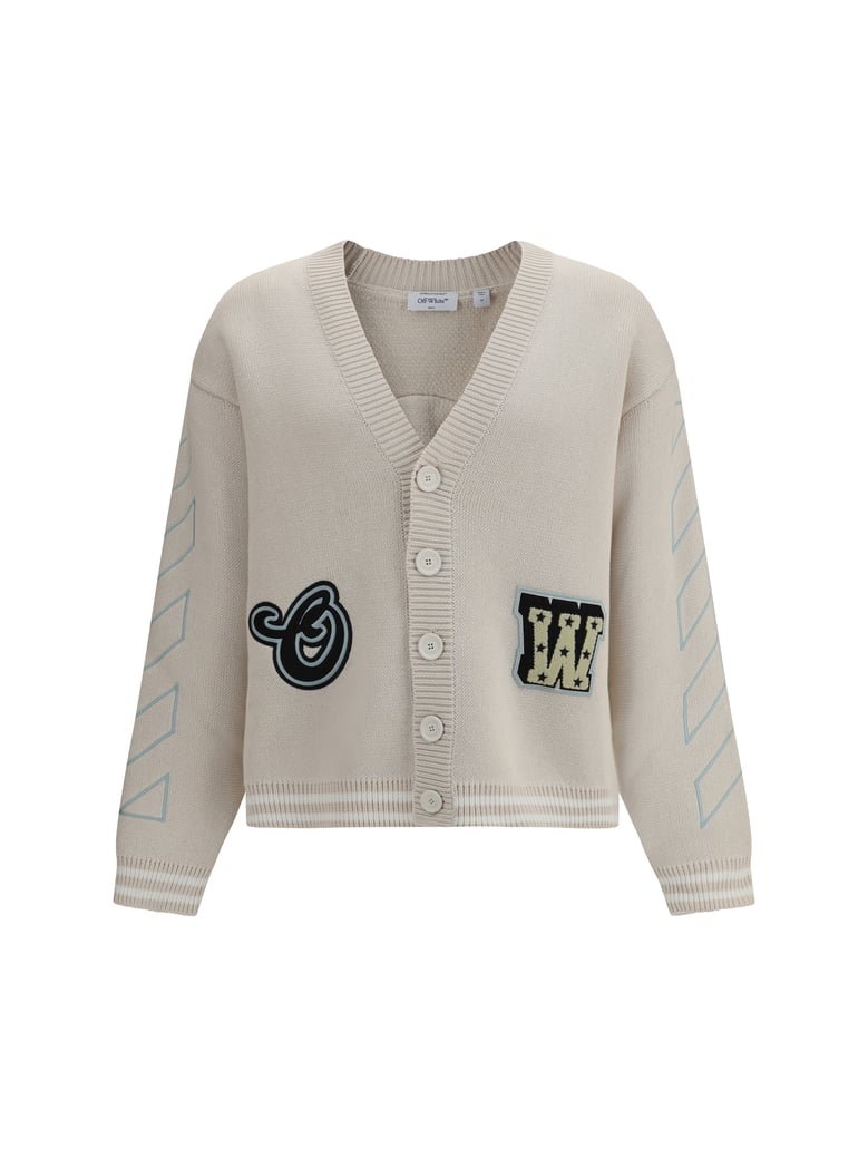 cardigan star logo diagonal cream by Selfnex