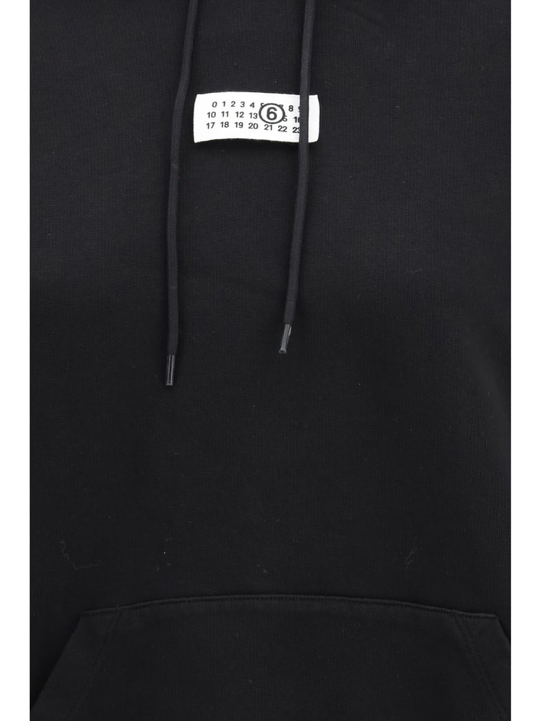 cotton hoodie black by Selfnex