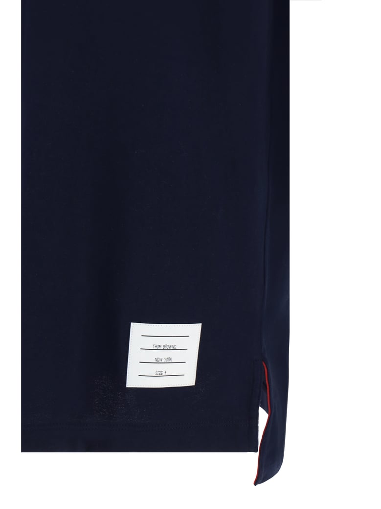 crewneck t-shirt navy by Selfnex